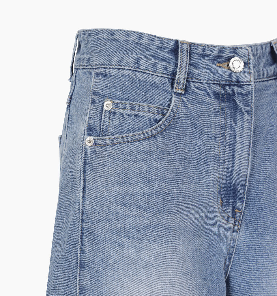 Blue jean bermudas - sisley k women - Blue | Sisley K image number 3